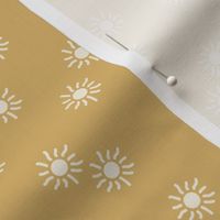 Little sunshine summer day dream sweet minimal Scandinavian neutral nursery ochre mustard yellow