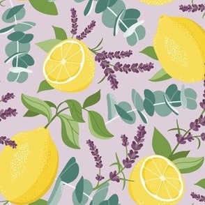 Aromatic - Lemon Aromatherapy Pale Lavender Regular Scale