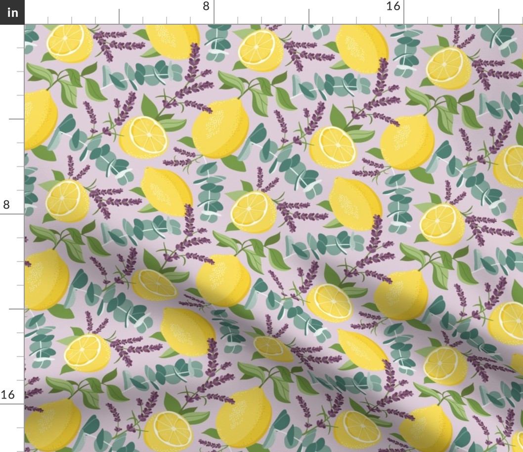 Aromatic - Lemon Aromatherapy Pale Lavender Regular Scale