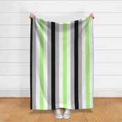 Agender 3" Vertical Stripes - Extra Large