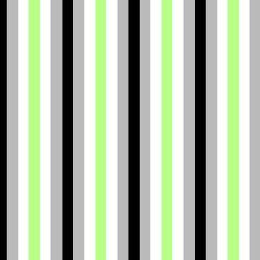 Agender Mini 1/4" Vertical Stripes
