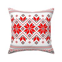 Wellspring - Star Alatyr - Ethno Ukrainian Traditional Pattern - Slavic Symbol 2 - Large Scale