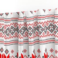 Wellspring - Star Alatyr - Ethno Ukrainian Traditional Pattern - Slavic Symbol 2 - Large Scale