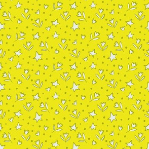 Stars & Tulips, Yellow