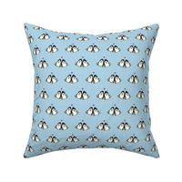 Loveable Found Penguins in Blue