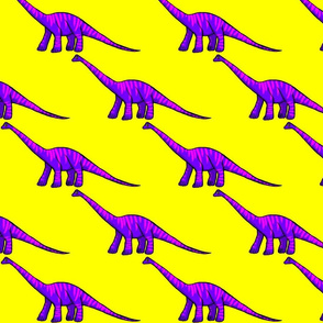 Purple Apatosauruses