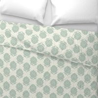 Tali Block Print Sage Green