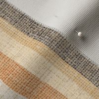 French Natural Farmhouse Linen Texture Stripy Rough Woven Canvas Beige Brown