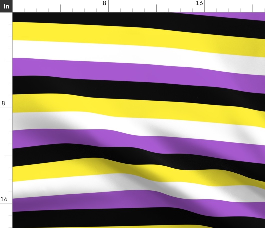 NonBinary Medium Horizontal Stripes