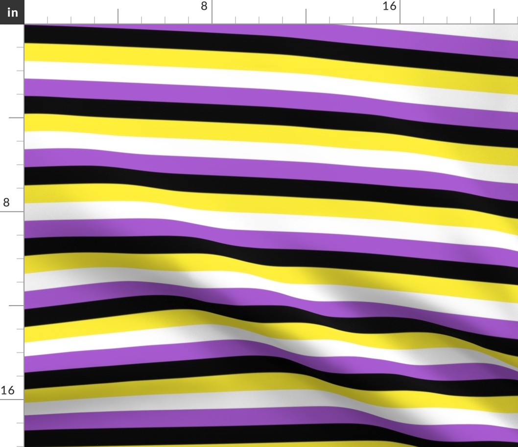 NonBinary Small Horizontal Stripes