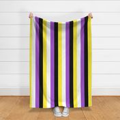 NonBinary Large Vertical Stripes