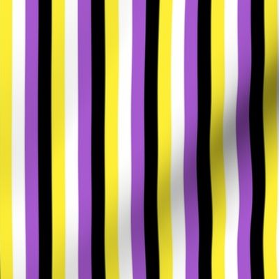 NonBinary Mini Vertical Stripes