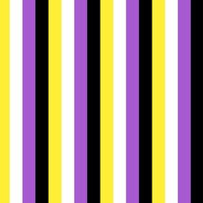NonBinary Mini Vertical Stripes
