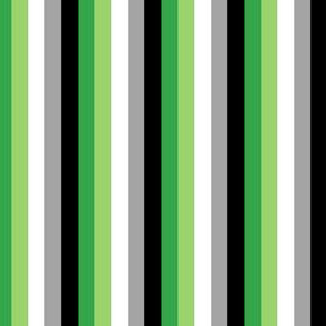 Aromantic Mini Vertical Stripes