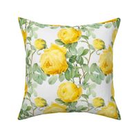 Yellow vintage roses (large)