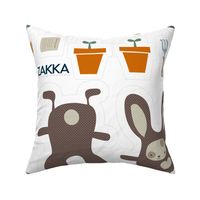 FQ - Springtime Bunny, zakka style