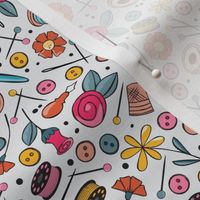Floral Sewing Notions