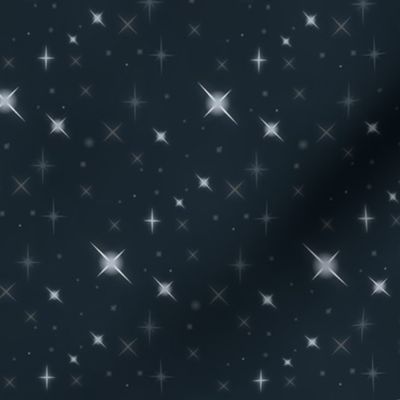 Simple starry night sky