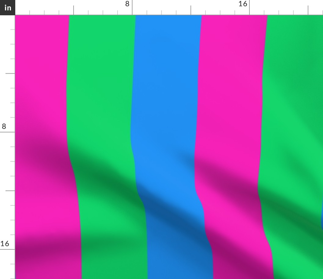 Polysexual Large Vertical Stripes