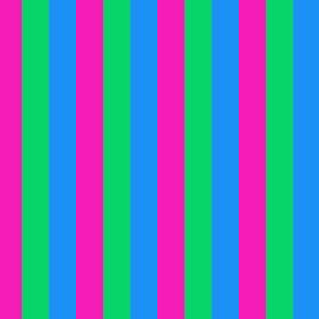 Polysexual Mini Vertical Stripes