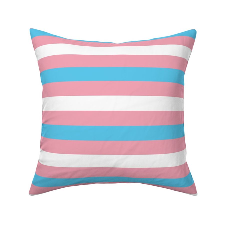 Transgender Medium Horizontal Stripes