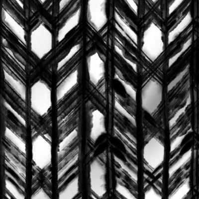 Shibori Lattice - Black - © Autumn Musick 2019