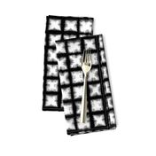 Shibori squares - Black and White - © Autumn Musick 2019