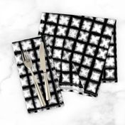 Shibori squares - Black and White - © Autumn Musick 2019