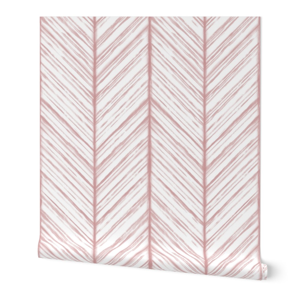 Shibori Herringbone - Blush - © Autumn Musick 2019