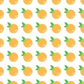 oranges in a row