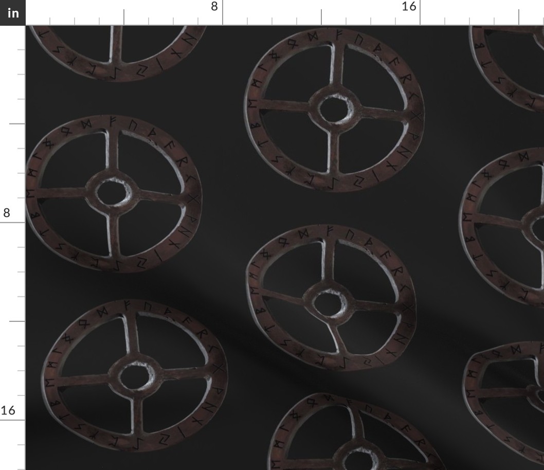 Sunwheel with Runes