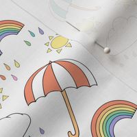 Rainbow raindrops (small)