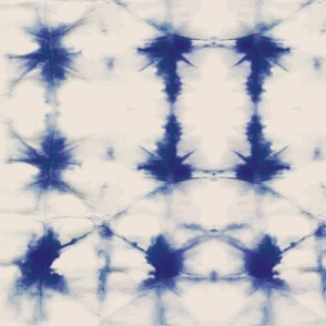 Indigo Tie Dyed Shibori Batik - Design 10280205