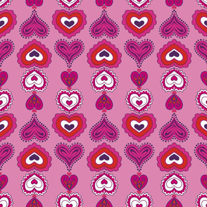 Heart Stack Pink