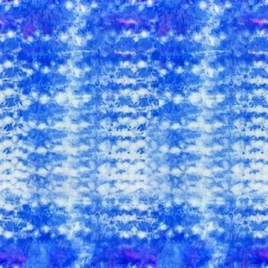 Abstract Indigo Tie-Dye