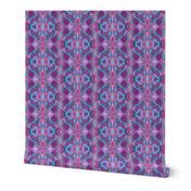 tribal faces purple turquoise violet table runner tablecloth napkin placemat dining pillow duvet cover throw blanket curtain drape upholstery cushion duvet cover wallpaper fabric living decor clothing shirt 