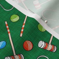 Croquet Set - sports - summer lawn - green - LAD20