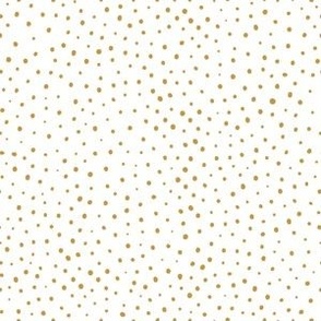 Gold and Navy Team Color Irregular Dot 1