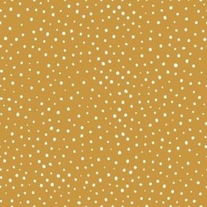 Gold and Navy Team Color Irregular Dot 3