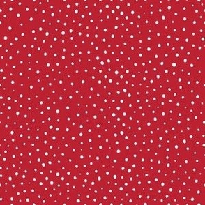 Red and Black Team Color Irregular Dot 3