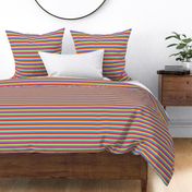 Pansexual 1/2" Horizontal Stripes Mini