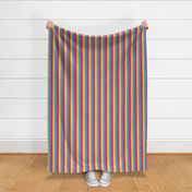 Pansexual 1" Vertical Stripes Small 