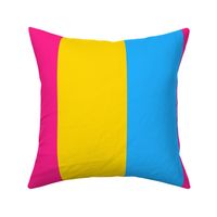 Pansexual 6"  Vertical Stripes X-Large