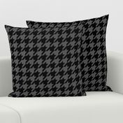 houndstooth black and gray