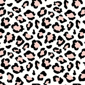 leopard // 1-1, pink