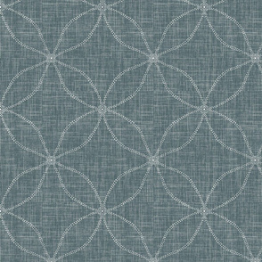 Quilt circles - sage grey