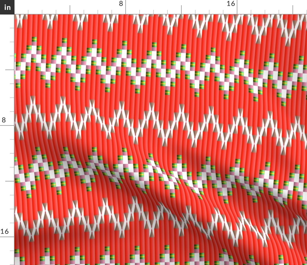 Editor's Red Pencils, Tribal Pattern