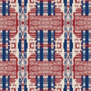 Woven Waves - Red White Blue