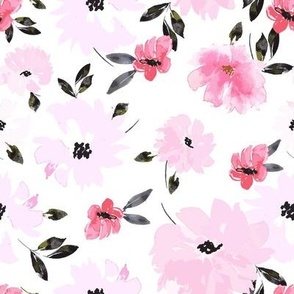 Black and Pink floral