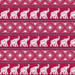 Elephant Party - Crimson